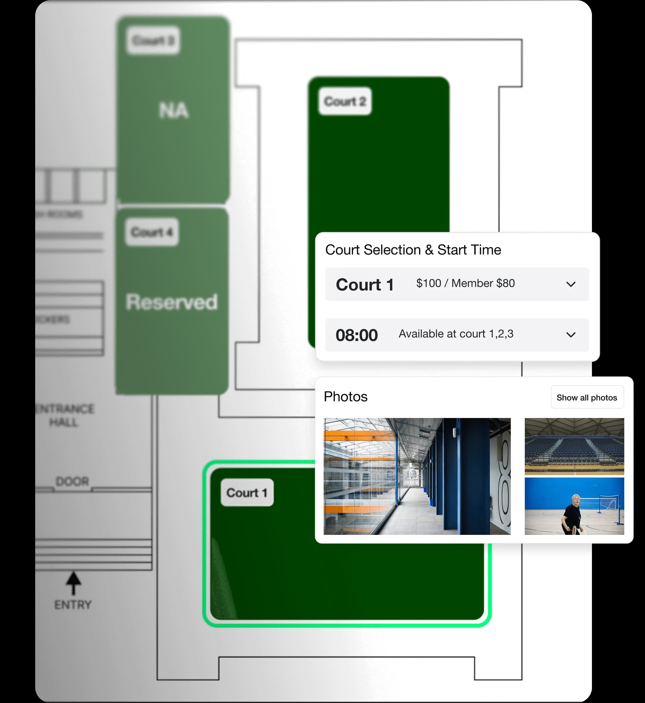 Visitors Select Visually